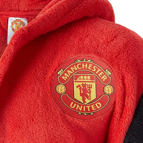 Manchester United F.C Boys Dressing Gown