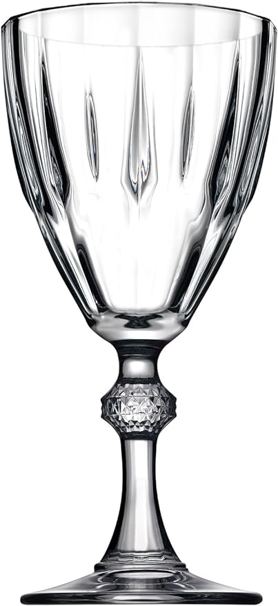 Pasabahce Diamond Wine Glasses 6.75oz / 190ml - Set of 6